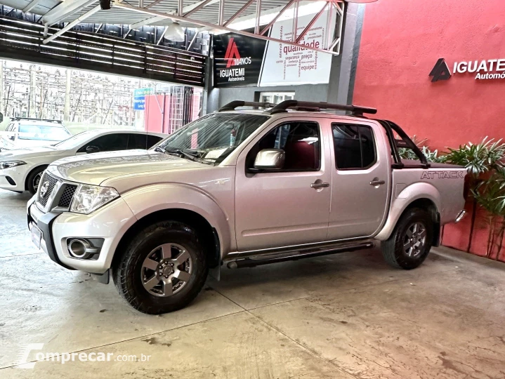 FRONTIER 2.5 SV ATTACK 4X4 CD TURBO ELETRONIC DIESEL 4P MANU