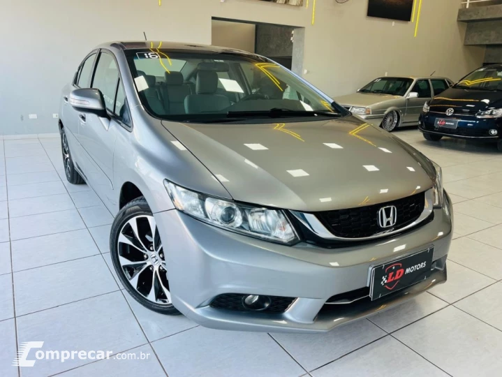 CIVIC 2.0 LXR 16V FLEX 4P AUTOMÁTICO