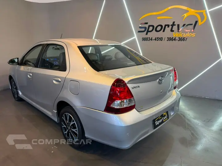 Etios 1.5 Platinum Sedan 16V Flex 4P Automático