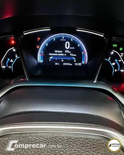 Civic 2.0 16V 4P EXL FLEX  AUTOMÁTICO CVT