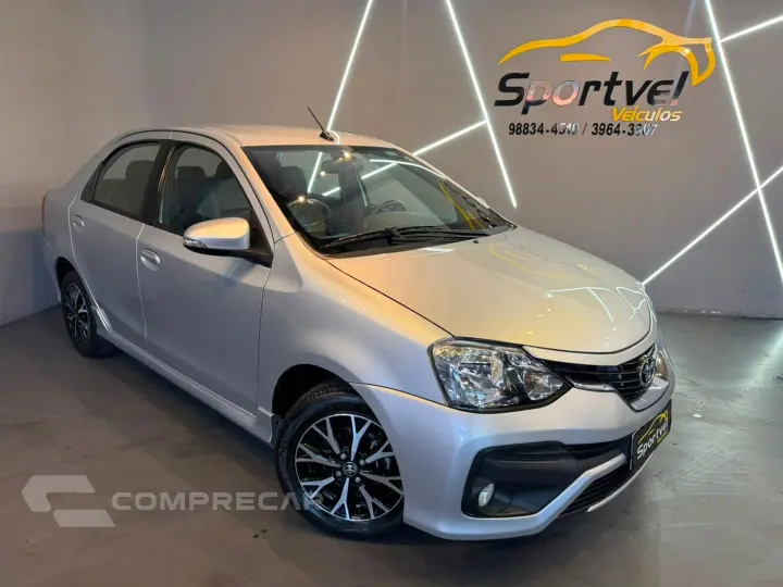 Etios 1.5 Platinum Sedan 16V Flex 4P Automático