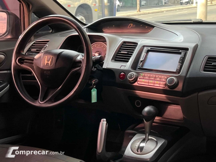 CIVIC 1.8 LXS 16V FLEX 4P AUTOMÁTICO