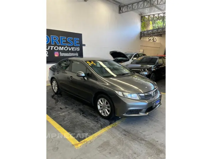 CIVIC 1.8 LXS 16V FLEX 4P AUTOMÁTICO
