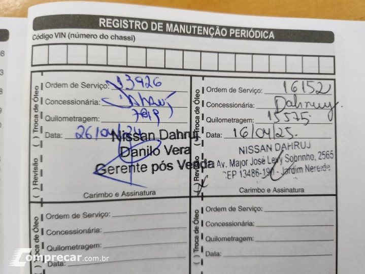 Sentra 2.0 16V 4P ADVANCE XTRONIC AUTOMÁTICO
