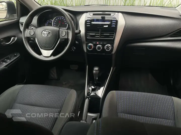 YARIS 1.5 16V FLEX SEDAN XL PLUS CONNECT MULTIDRIVE