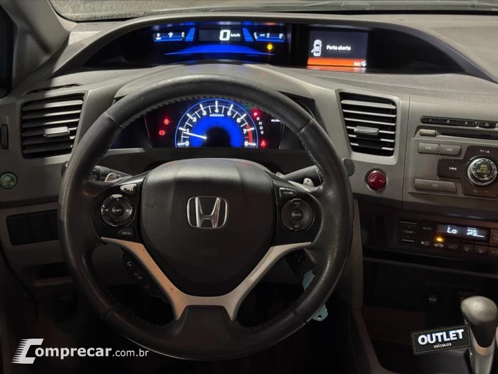 CIVIC 2.0 LXR 16V FLEX 4P AUTOMÁTICO