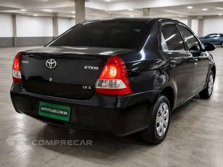 ETIOS 1.5 X SEDAN 16V FLEX 4P MANUAL