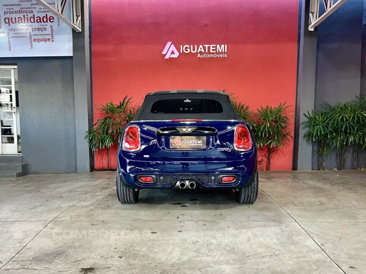 COOPER 2.0 S CABRIO 16V TURBO GASOLINA 2P AUTOMÁTICO