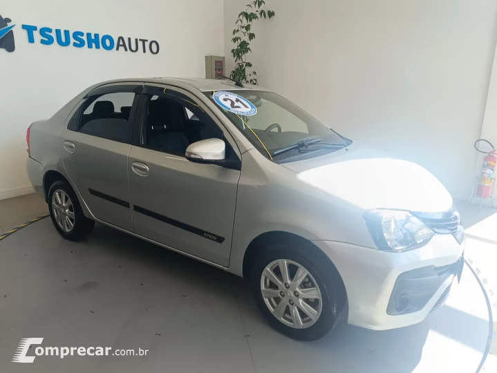 ETIOS 1.5 X PLUS SEDAN 16V 4P AUTOMÁTICO