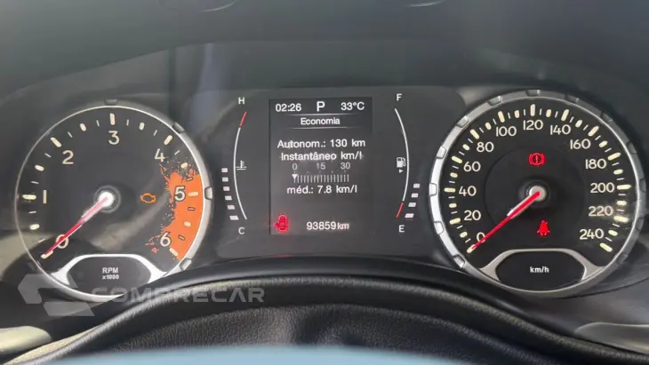 Renegade 2.0 16V 4P TURBO DIESEL LONGITUDE 4X4 AUTOMÁTICO