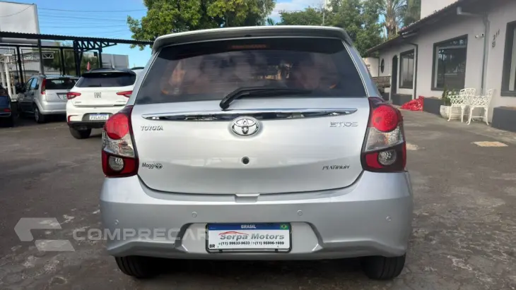 Etios Hatch 1.5 16V 4P FLEX PLATINUM AUTOMÁTICO