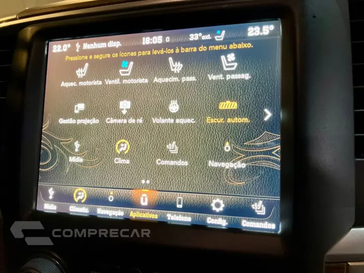 1500 5.7 V8 CLASSIC LARAMIE CABINE DUPLA 4X4 AUTOMÁTICO