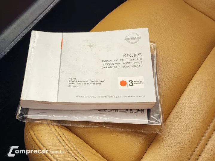 KICKS S 1.6 16V Flex 5p Aut.