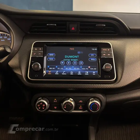 KICKS SV 1.6 16V FlexStar 5p Aut.