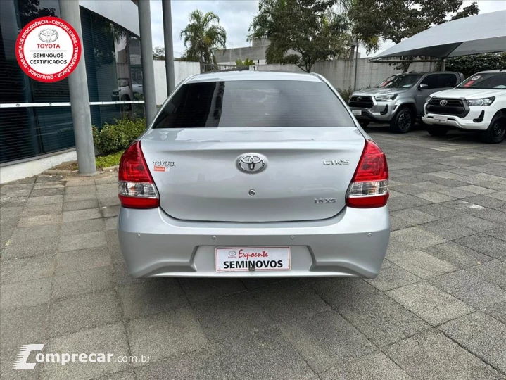 ETIOS 1.5 XS SEDAN 16V FLEX 4P AUTOMÁTICO