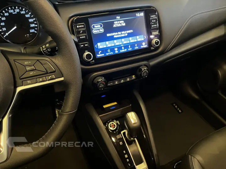 Kicks 1.6 16V 4P FLEXSTART EXCLUSIVE XTRONIC AUTOMÁTICO CVT