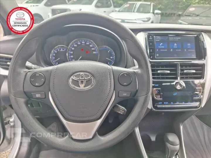 YARIS 1.5 16V FLEX SEDAN XL PLUS TECH MULTIDRIVE