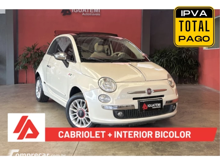 500 1.4 CABRIO 16V FLEX 2P AUTOMÁTICO