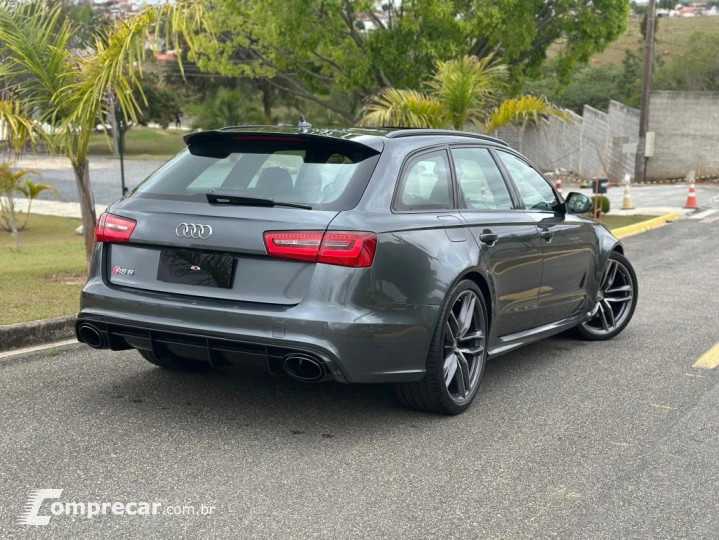 RS6 4.0 AVANT V8 32V BI-TURBO GASOLINA 4P TIPTRONIC