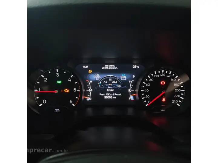 COMPASS 2.0 TD350 TURBO DIESEL LONGITUDE AT9