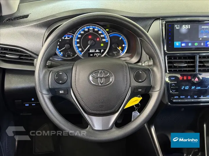 YARIS 1.5 16V FLEX SEDAN XL MULTIDRIVE