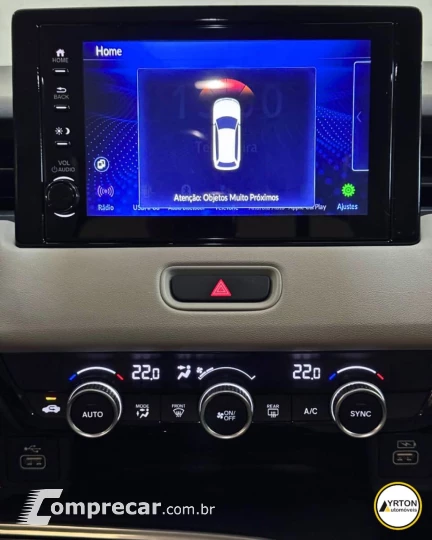 HR-V 1.5 16V 4P FLEX TOURING TURBO AUTOMÁTICO CVT
