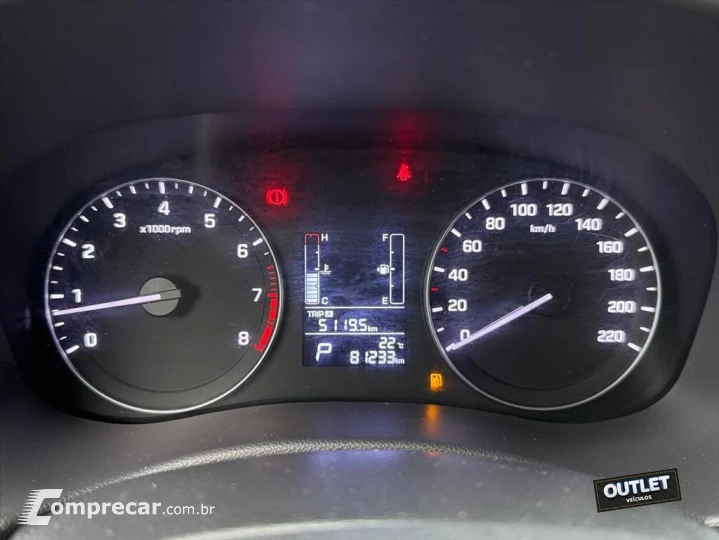 CRETA 1.6 16V FLEX PULSE AUTOMÁTICO