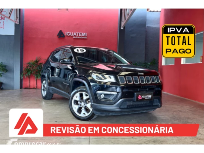 COMPASS 2.0 16V FLEX LONGITUDE AUTOMÁTICO