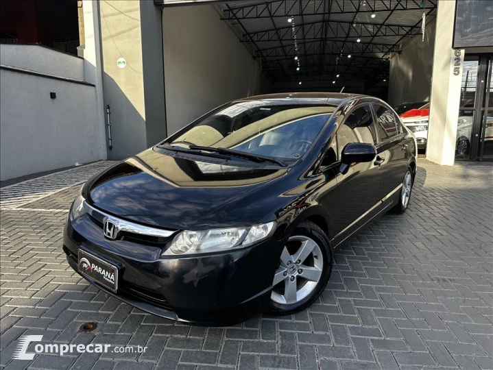 CIVIC 1.8 LXS 16V FLEX 4P AUTOMÁTICO