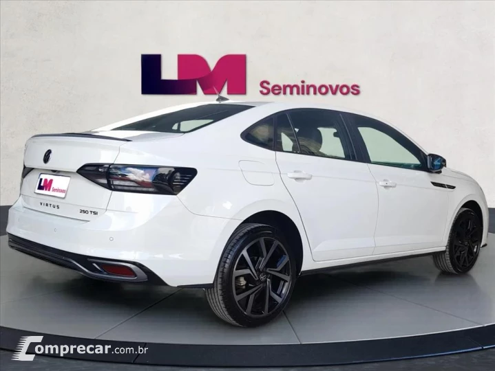 VIRTUS 1.4 250 TSI EXCLUSIVE AUTOMÁTICO