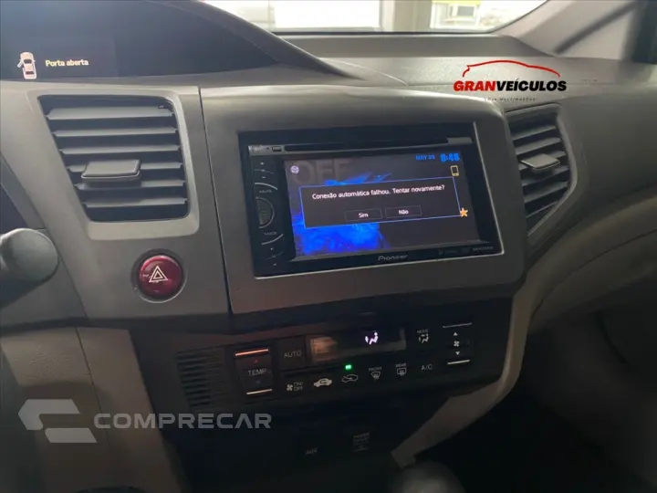 CIVIC 1.8 LXS 16V FLEX 4P AUTOMÁTICO