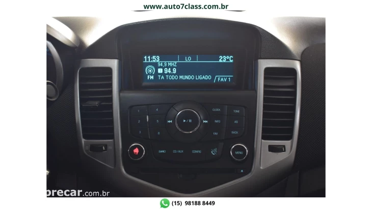 CRUZE SEDAN - 1.8 LT 16V 4P AUTOMÁTICO
