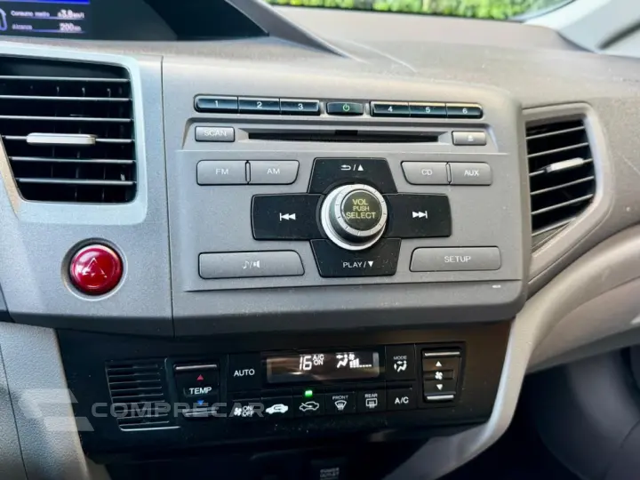 CIVIC 1.8 LXS 16V FLEX 4P AUTOMÁTICO