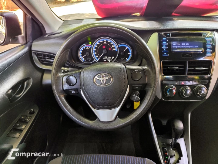 YARIS 1.5 16V FLEX SEDAN XL LIVE MULTIDRIVE