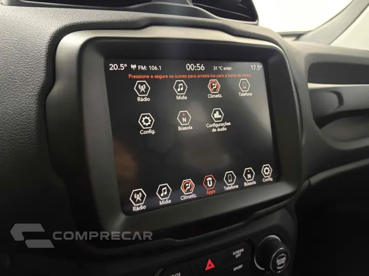 RENEGADE 1.8 16V FLEX LONGITUDE 4P AUTOMÁTICO