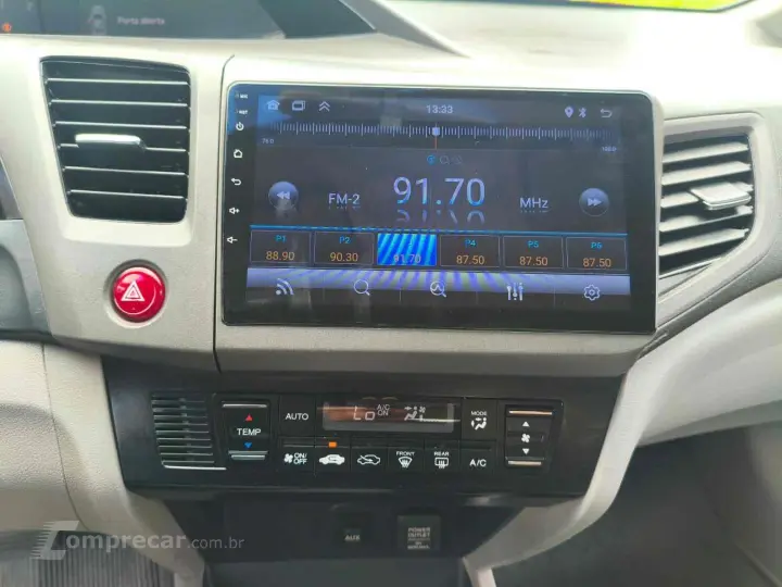 CIVIC 2.0 LXR 16V FLEX 4P AUTOMÁTICO