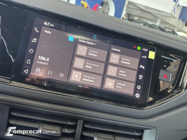 VIRTUS 1.4 250 TSI EXCLUSIVE AUTOMÁTICO