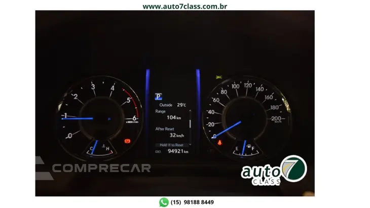 HILUX SW4 - 2.8 SRX 4X4 16V TURBO INTERCOOLER 4P AUTOMÁTICO