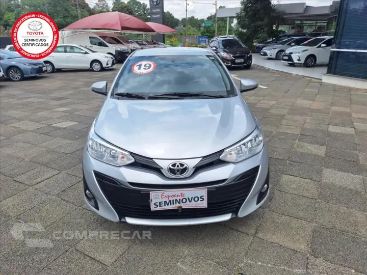 YARIS 1.5 16V FLEX SEDAN XL PLUS TECH MULTIDRIVE