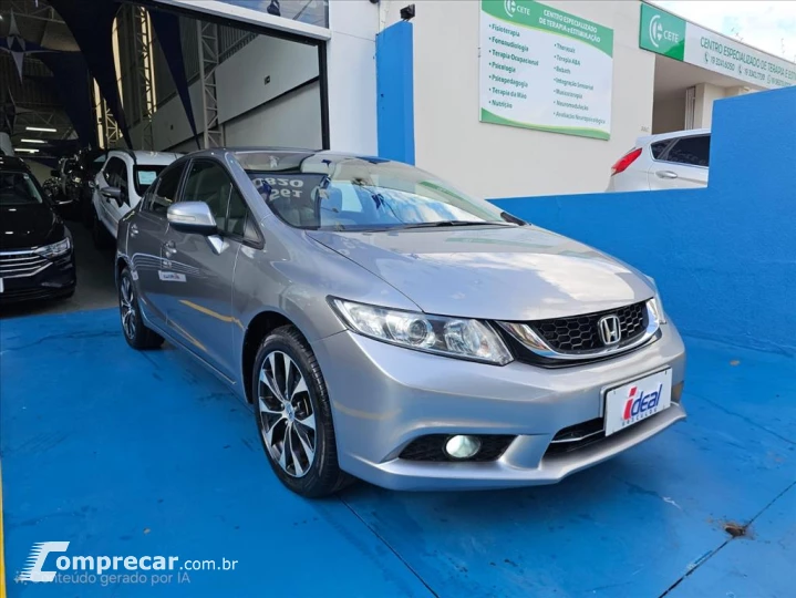 CIVIC 2.0 LXR 16V FLEX 4P AUTOMÁTICO