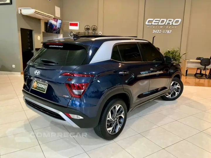 Creta 1.0 12V 4P FLEX TGDI TURBO PLATINUM AUTOMÁTICO