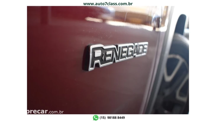 RENEGADE - 1.8 16V LONGITUDE 4P AUTOMÁTICO