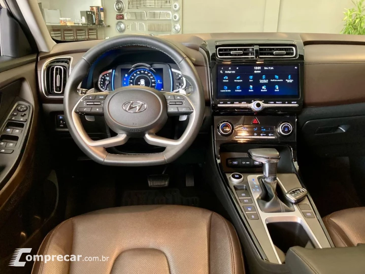 Creta 1.0 12V 4P FLEX TGDI TURBO PLATINUM AUTOMÁTICO
