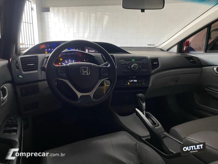 CIVIC 2.0 LXR 16V FLEX 4P AUTOMÁTICO