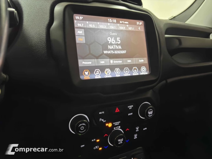 RENEGADE 1.8 16V FLEX LONGITUDE 4P AUTOMÁTICO