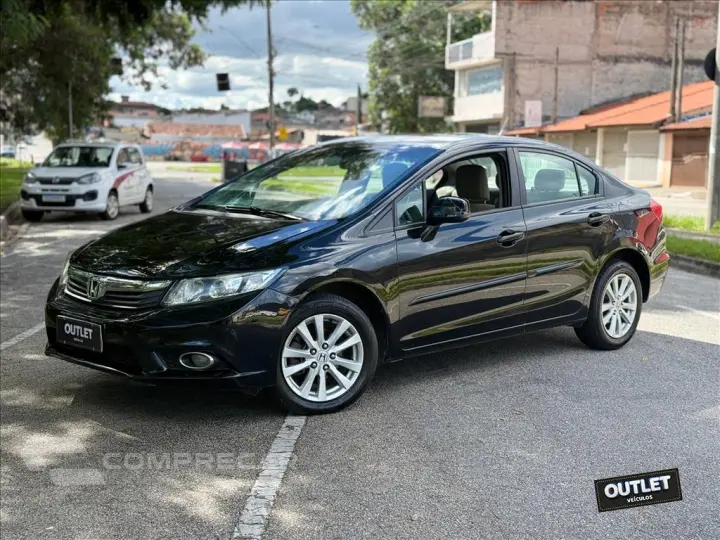 CIVIC 1.8 LXS 16V FLEX 4P AUTOMÁTICO
