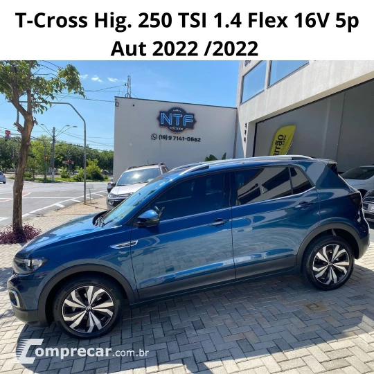 T-Cross Hig. 250 TSI 1.4 Flex 16V 5p Aut