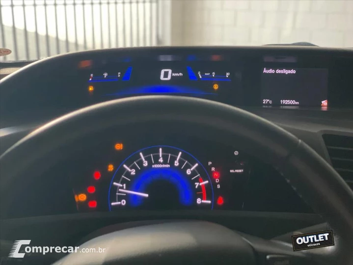 CIVIC 2.0 LXR 16V FLEX 4P AUTOMÁTICO