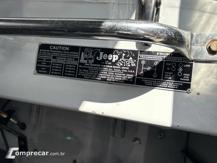 JEEP 2.3 Cj-5 4 Cilindros 8V