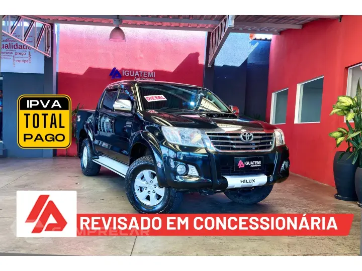 HILUX 3.0 SRV 4X4 CD 16V TURBO INTERCOOLER DIESEL 4P MANUAL